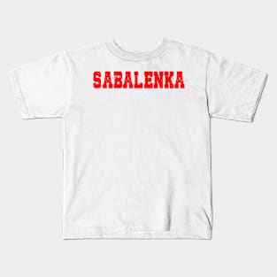 Sabalenka Kids T-Shirt